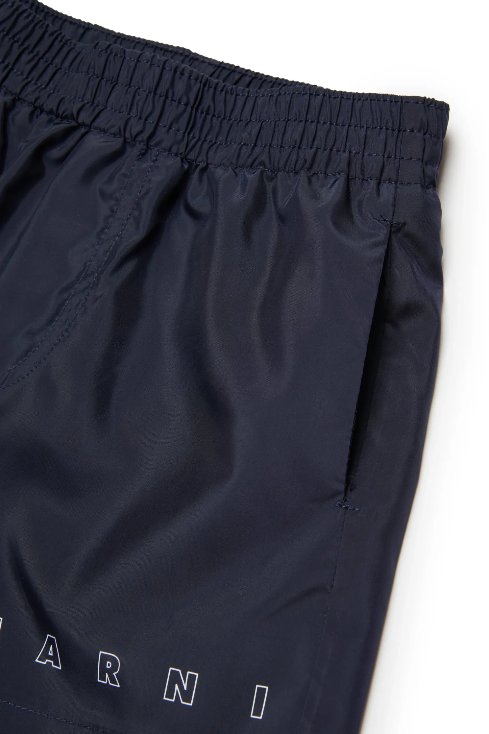 MARNI Costume boxer con logo Outline | Bambino Moda Mare | Swimwear