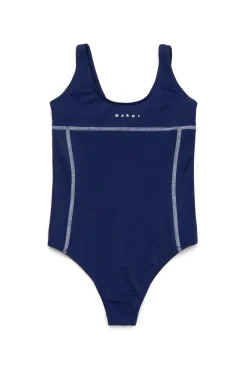 MARNI Costume intero con logo istituzionale | Bambino Moda Mare | Swimwear