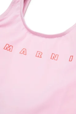 MARNI Costume intero con logo Outline | Bambino Moda Mare | Swimwear