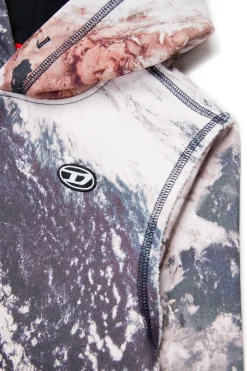 DIESEL Felpa con cappuccio allover Planet Camou | Bambino Felpe
