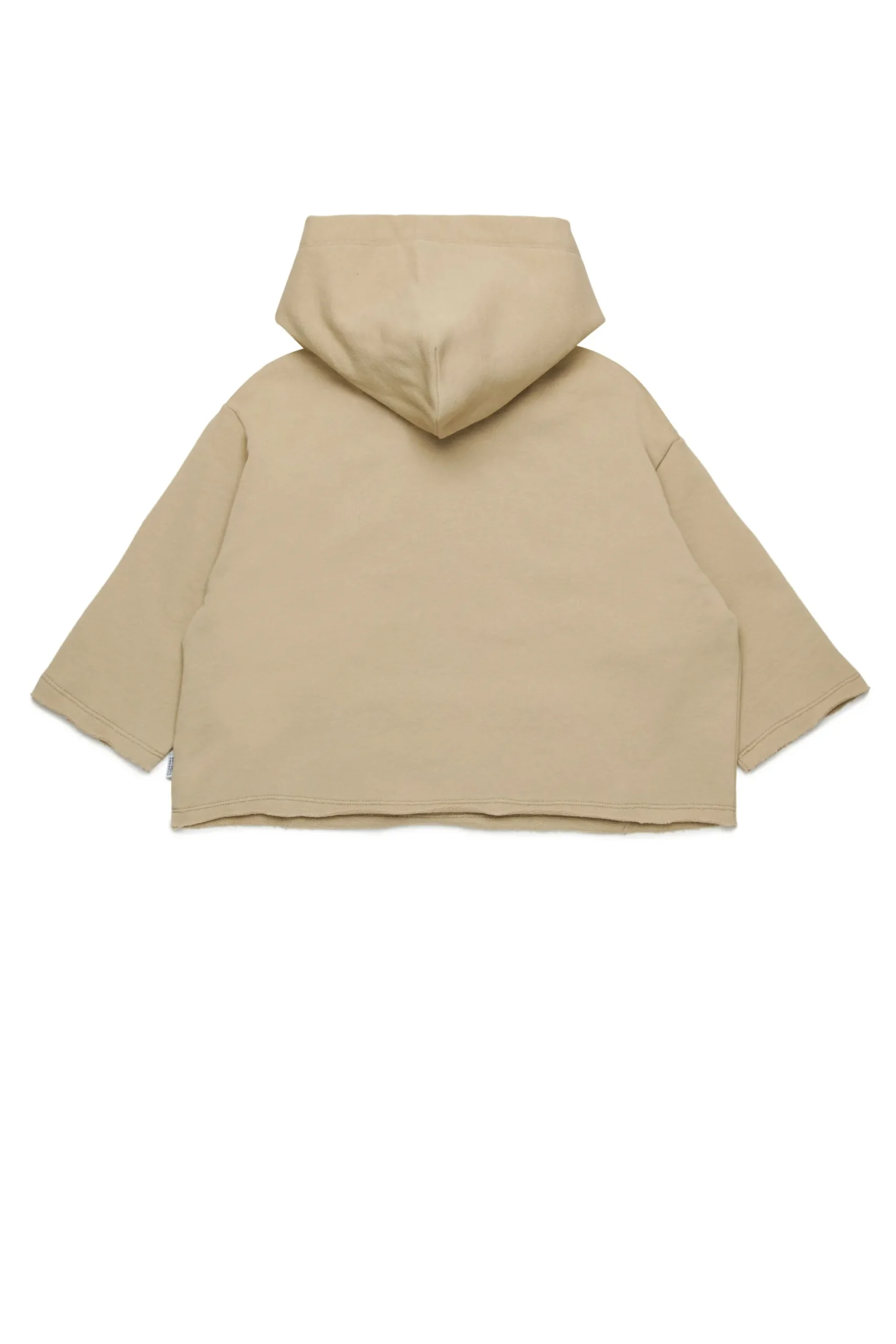 MM6 MAISON MARGIELA Felpa con cappuccio con orli a taglio vivo | Bambino Felpe | Felpe