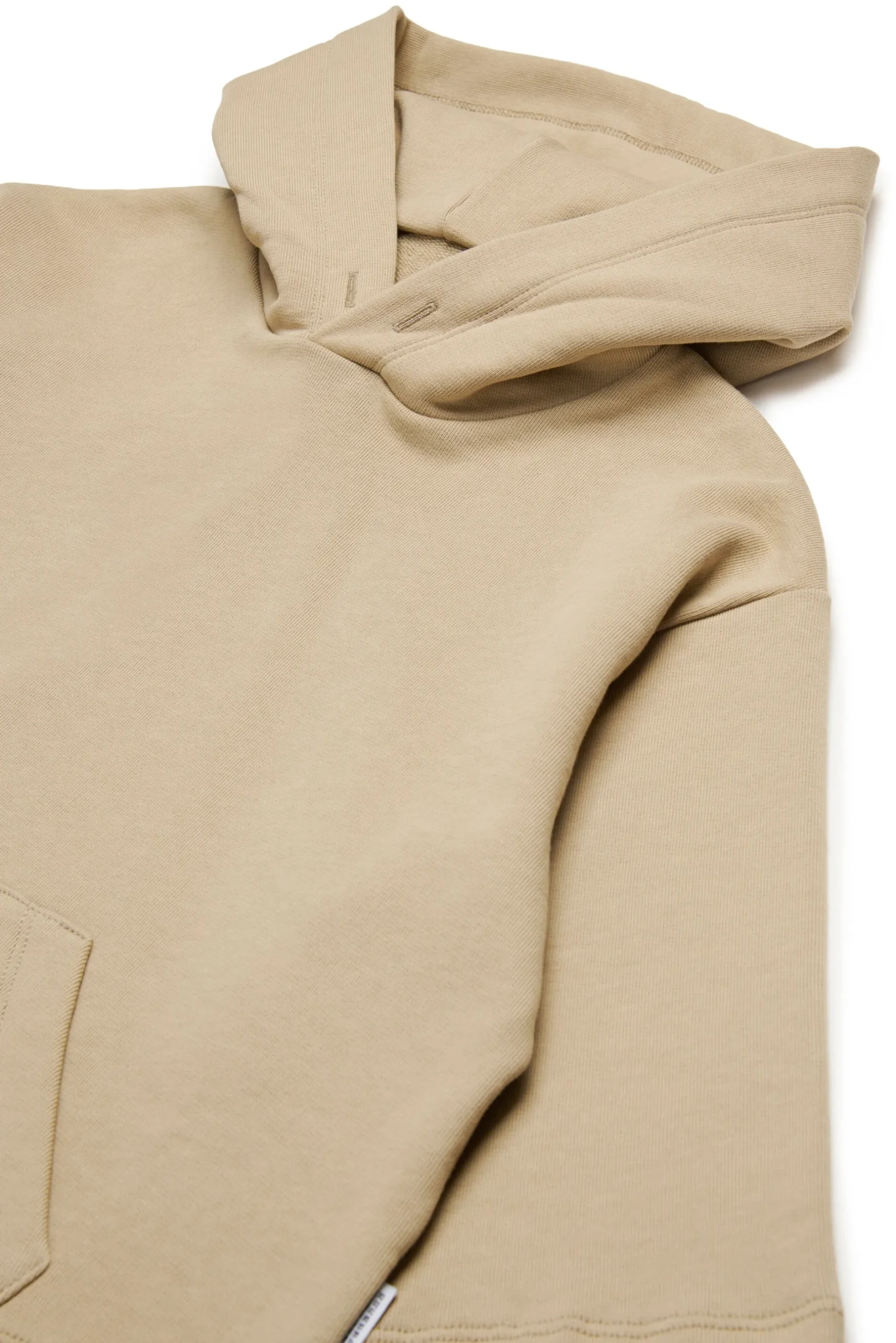 MM6 MAISON MARGIELA Felpa con cappuccio con orli a taglio vivo | Bambino Felpe | Felpe