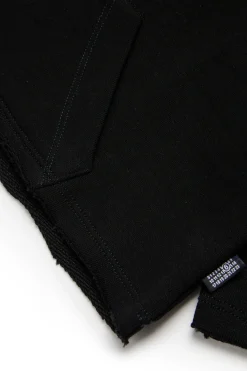 MM6 MAISON MARGIELA Felpa con cappuccio con orli a taglio vivo | Bambino Felpe | Felpe
