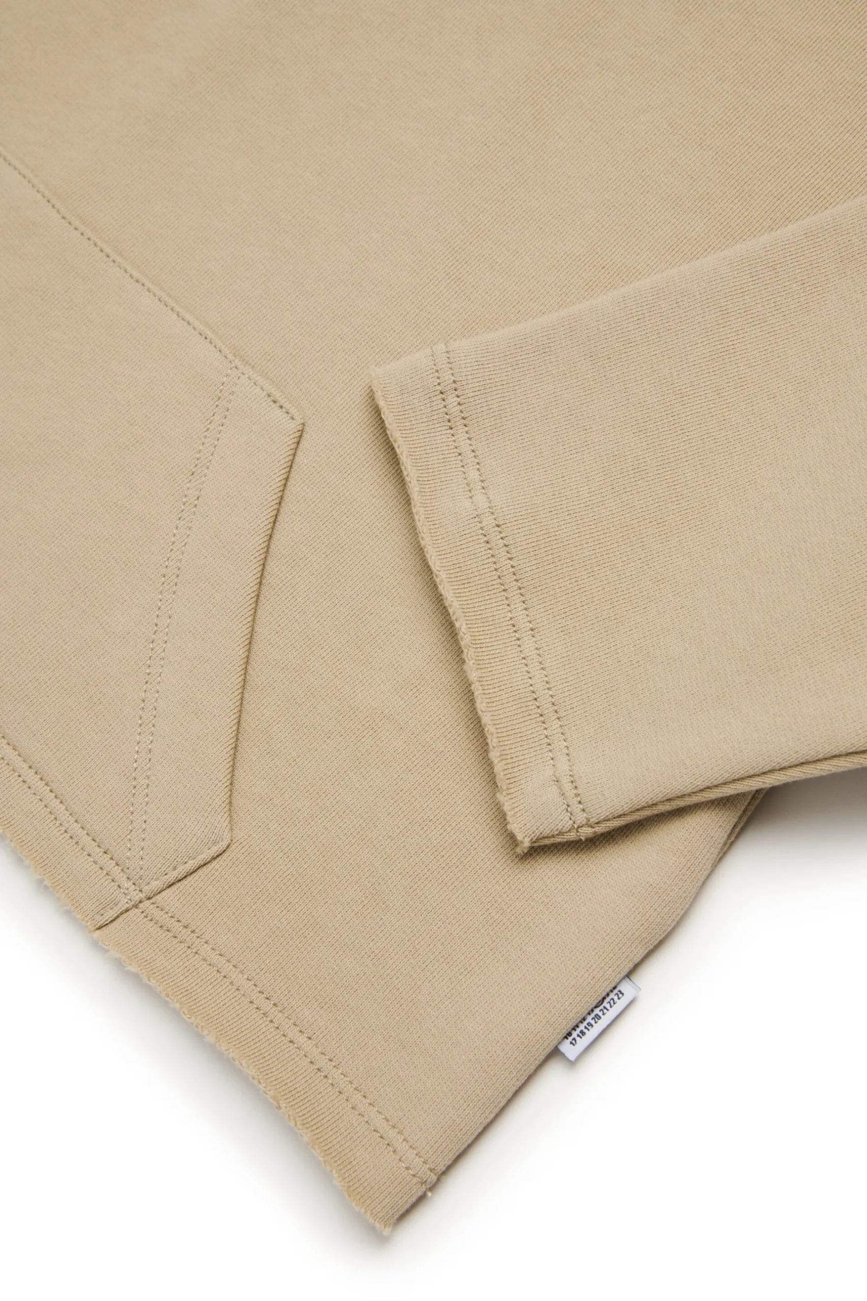 MM6 MAISON MARGIELA Felpa con cappuccio con orli a taglio vivo | Bambino Felpe | Felpe