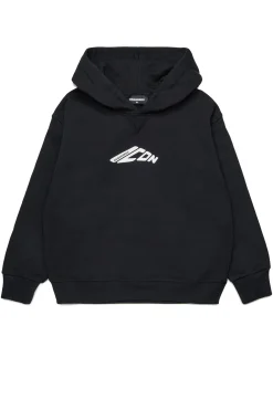 DSQUARED2 Felpa con logo Icon New Generation | Bambino Felpe | Logomania