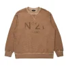 N°21 Felpa con logo in dissolvenza | Bambino Felpe