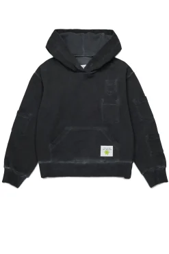 MM6 MAISON MARGIELA Felpa con taschini e grafica Happy Star | Bambino Felpe | Felpe