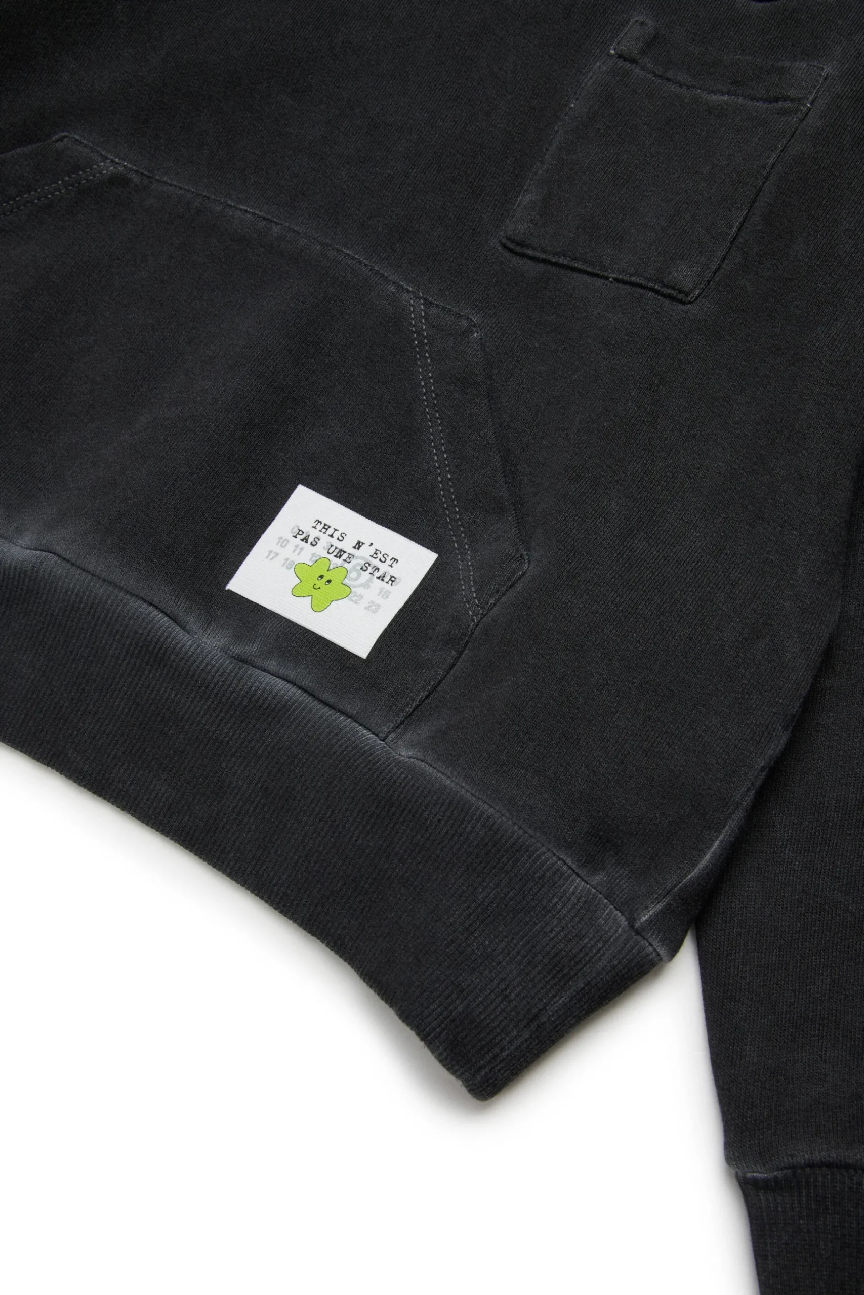 MM6 MAISON MARGIELA Felpa con taschini e grafica Happy Star | Bambino Felpe | Felpe