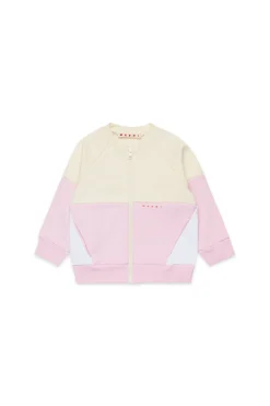 MARNI Felpa full zip bicolor | Bambino Felpe | Activewear