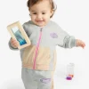 DIESEL Felpa full zip con inserti colorblock | Bambino Felpe | Oval D By Diesel