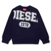 DIESEL Felpa girocollo con grafica maxi 1978 | Bambino Felpe | Felpe