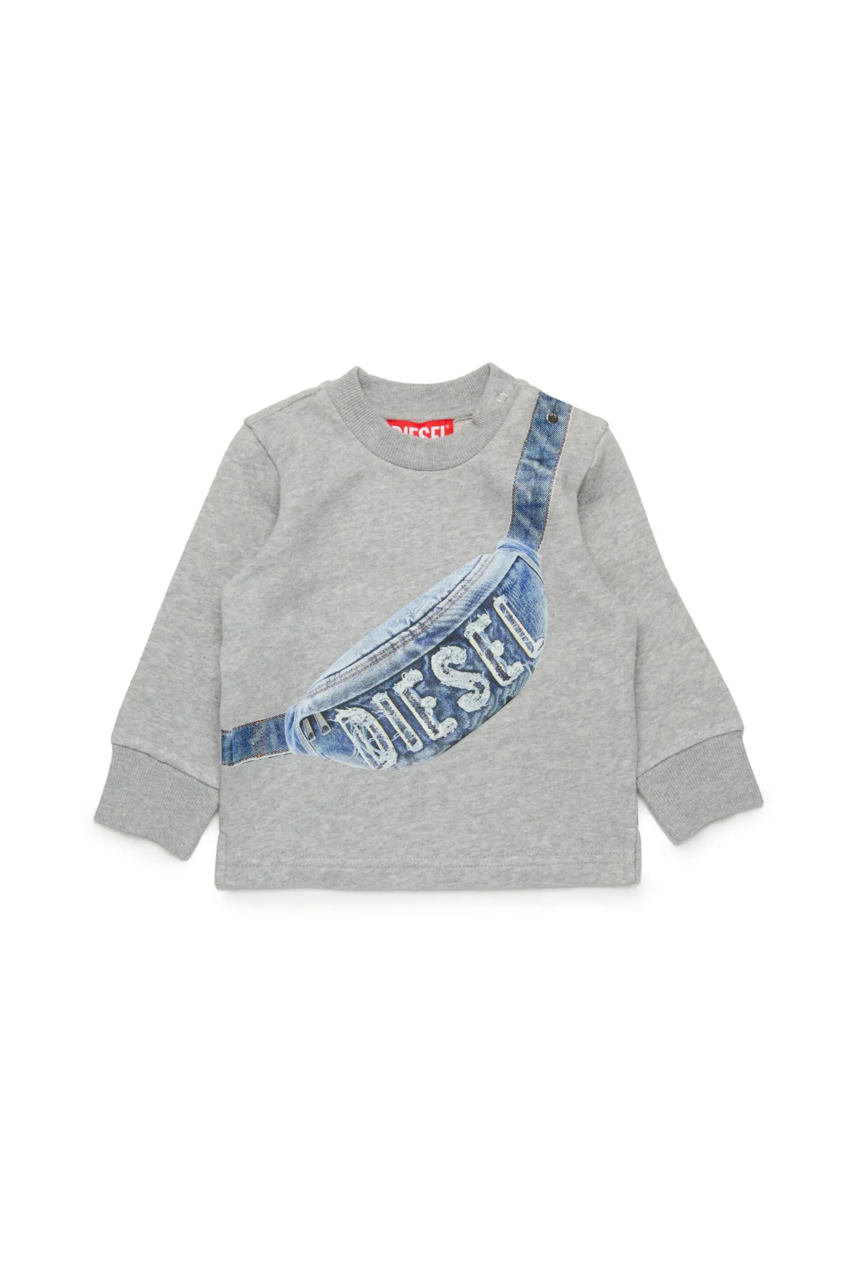 DIESEL Felpa girocollo con grafica Hip Pack | Bambino Felpe | Activewear