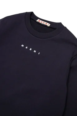 MARNI Felpa girocollo con logo | Bambino Felpe | Activewear