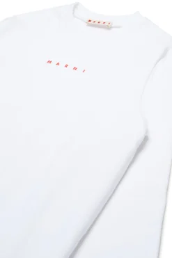 MARNI Felpa girocollo con logo | Bambino Felpe | Activewear
