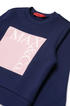 MAX&Co. Felpa girocollo con logo | Felpe