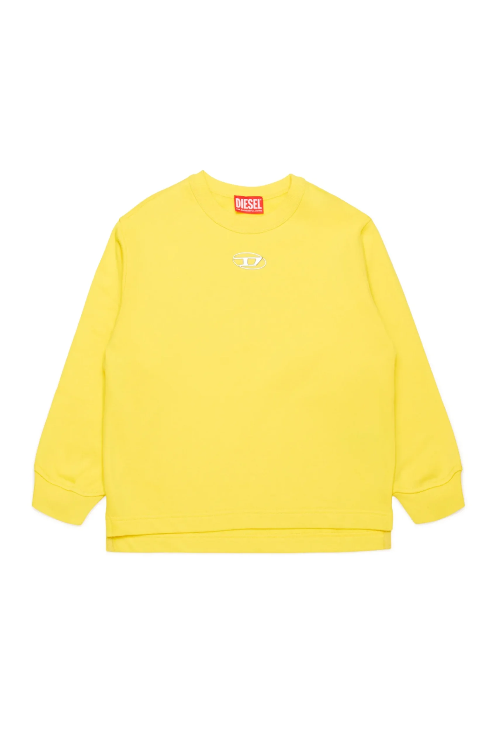DIESEL Felpa girocollo con logo Oval D | Bambino Felpe
