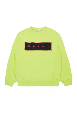 MARNI Felpa girocollo con logo Print | Bambino Felpe | Felpe