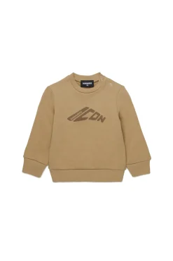 DSQUARED2 Felpa girocollo con logo Icon New Generation | Bambino Felpe | Logomania