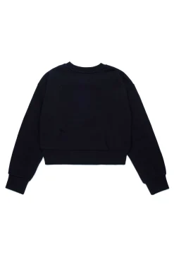 DIESEL Felpa girocollo con logo Oval D | Felpe
