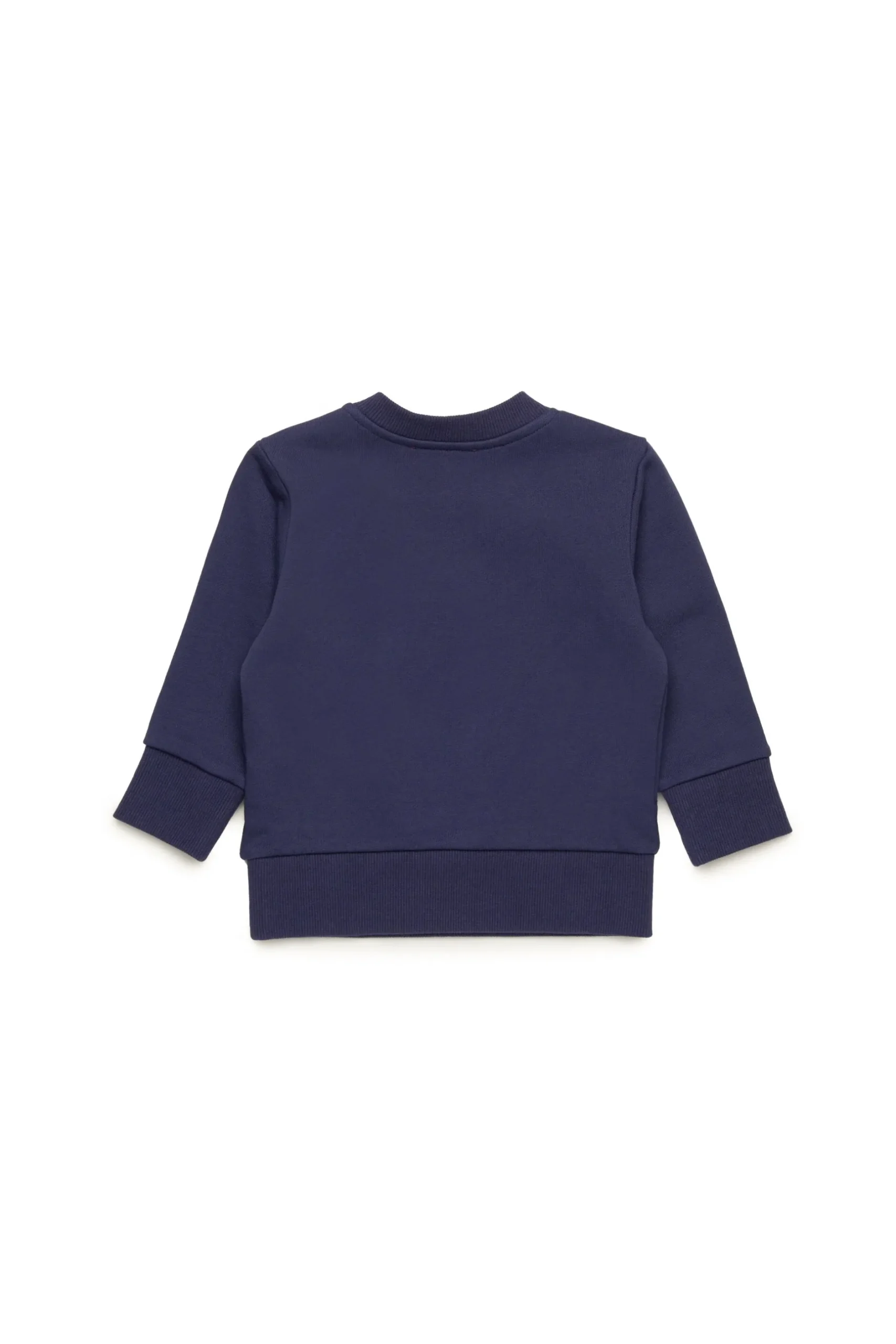 DIESEL Felpa girocollo con logo Oval D effetto used | Bambino Felpe | Oval D By Diesel