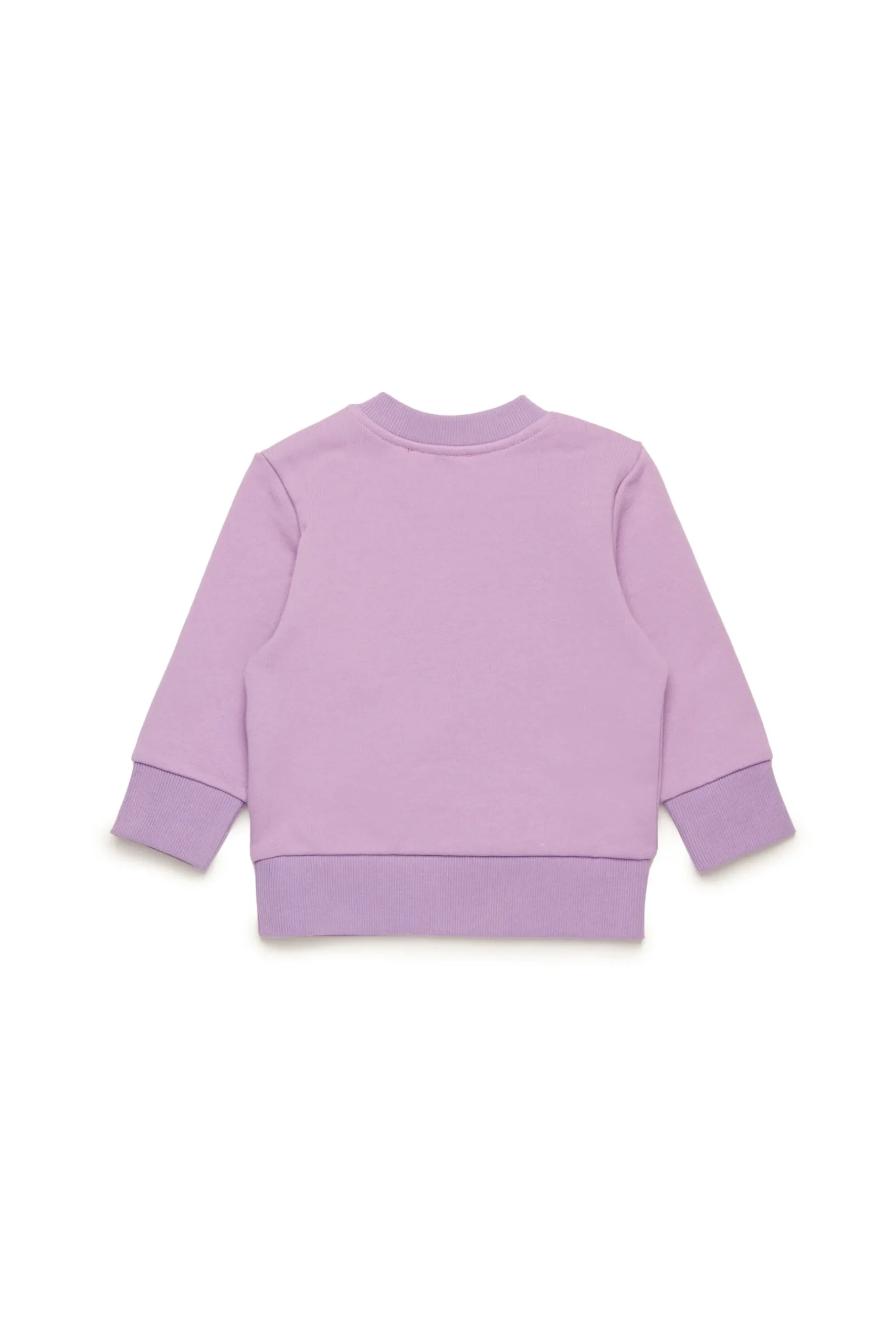 DIESEL Felpa girocollo con logo Oval D effetto used | Bambino Felpe | Oval D By Diesel