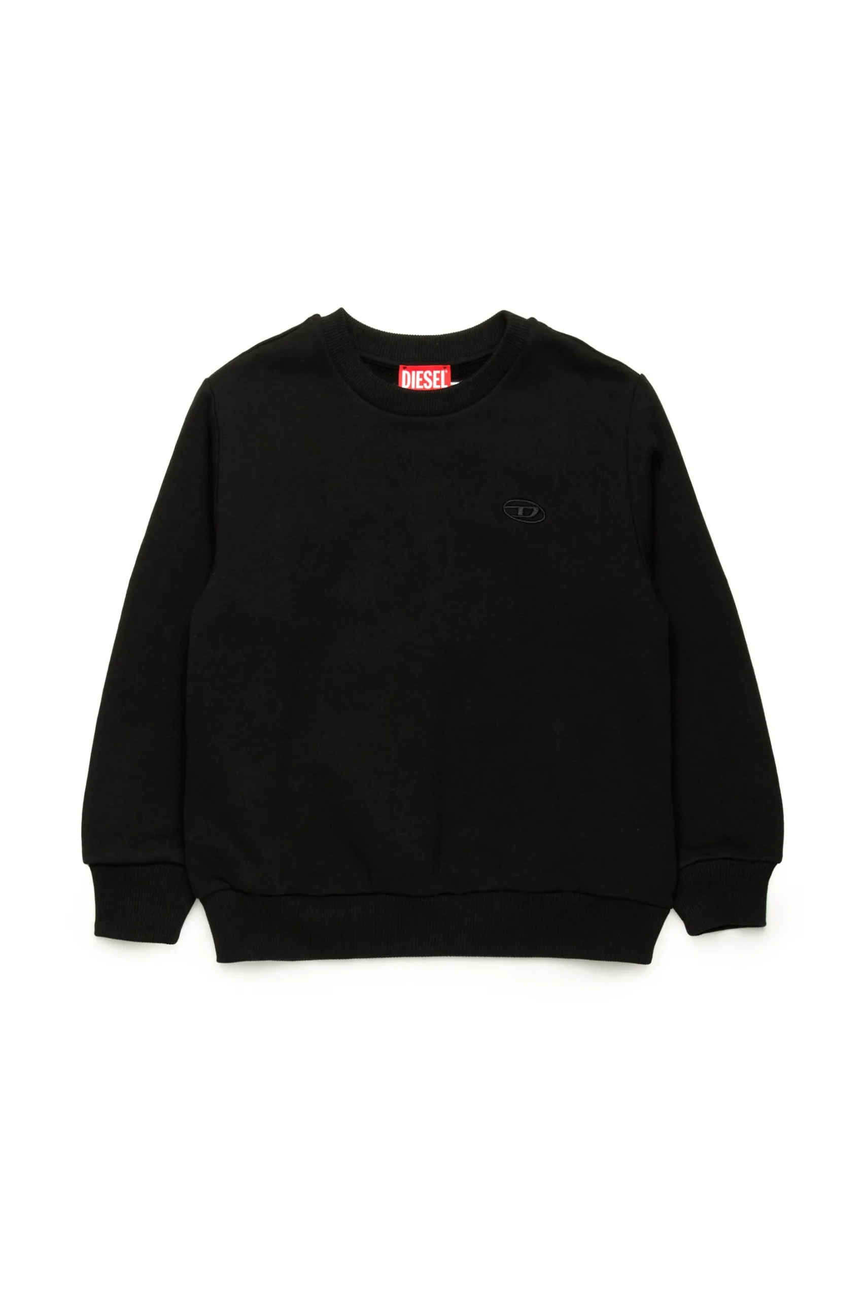 DIESEL Felpa girocollo con maxi logo Oval D | Bambino Oval D By Diesel | Oval D By Diesel