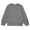 DIESEL Felpa girocollo con maxi logo Oval D | Bambino Oval D By Diesel | Oval D By Diesel