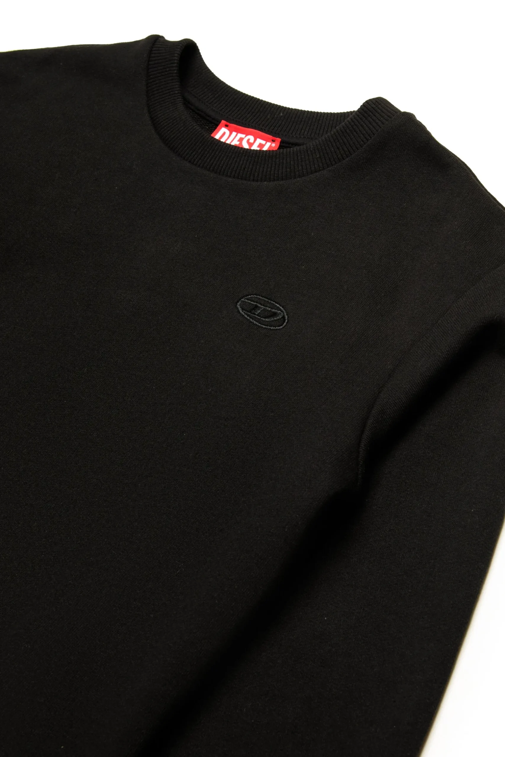 DIESEL Felpa girocollo con maxi logo Oval D | Bambino Oval D By Diesel | Oval D By Diesel