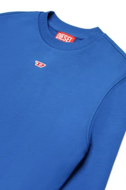 DIESEL Felpa girocollo con patch | Bambino Felpe | Activewear
