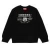 DIESEL Felpa girocollo con stampa Jacron | Bambino Felpe