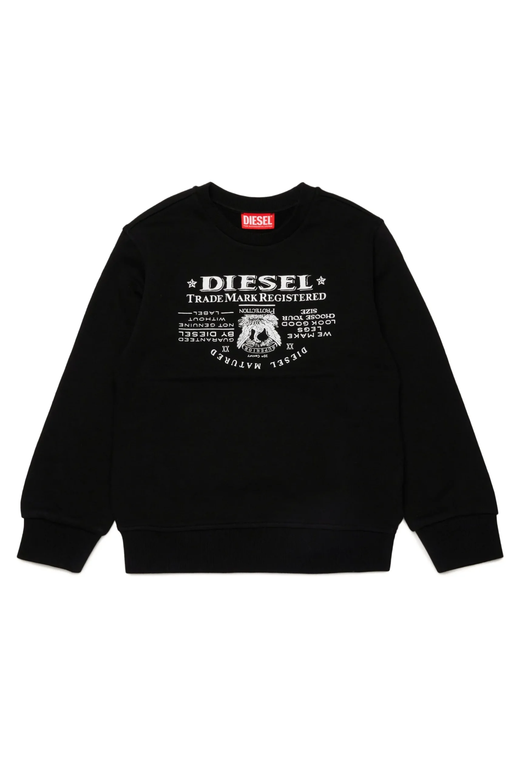 DIESEL Felpa girocollo con stampa Jacron | Bambino Felpe