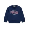 DSQUARED2 Felpa girocollo con stampa college | Bambino Felpe | Activewear