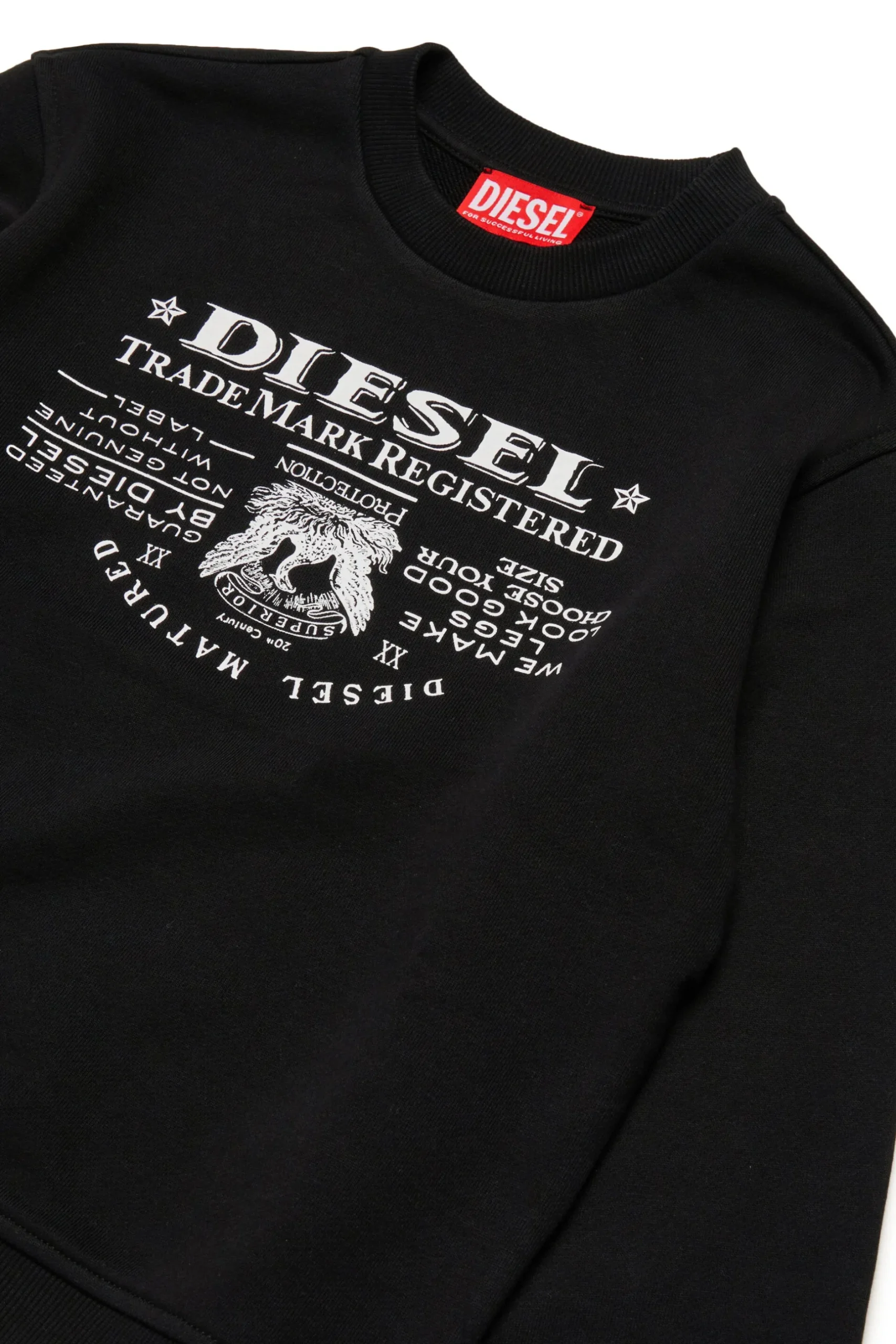 DIESEL Felpa girocollo con stampa Jacron | Bambino Felpe