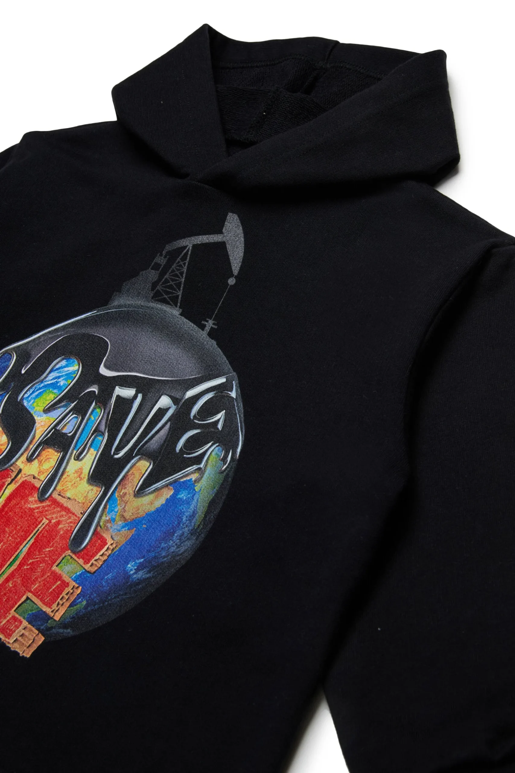 MYAR Felpa in cotone deadstock con grafica Save me | Bambino Felpe | Felpe