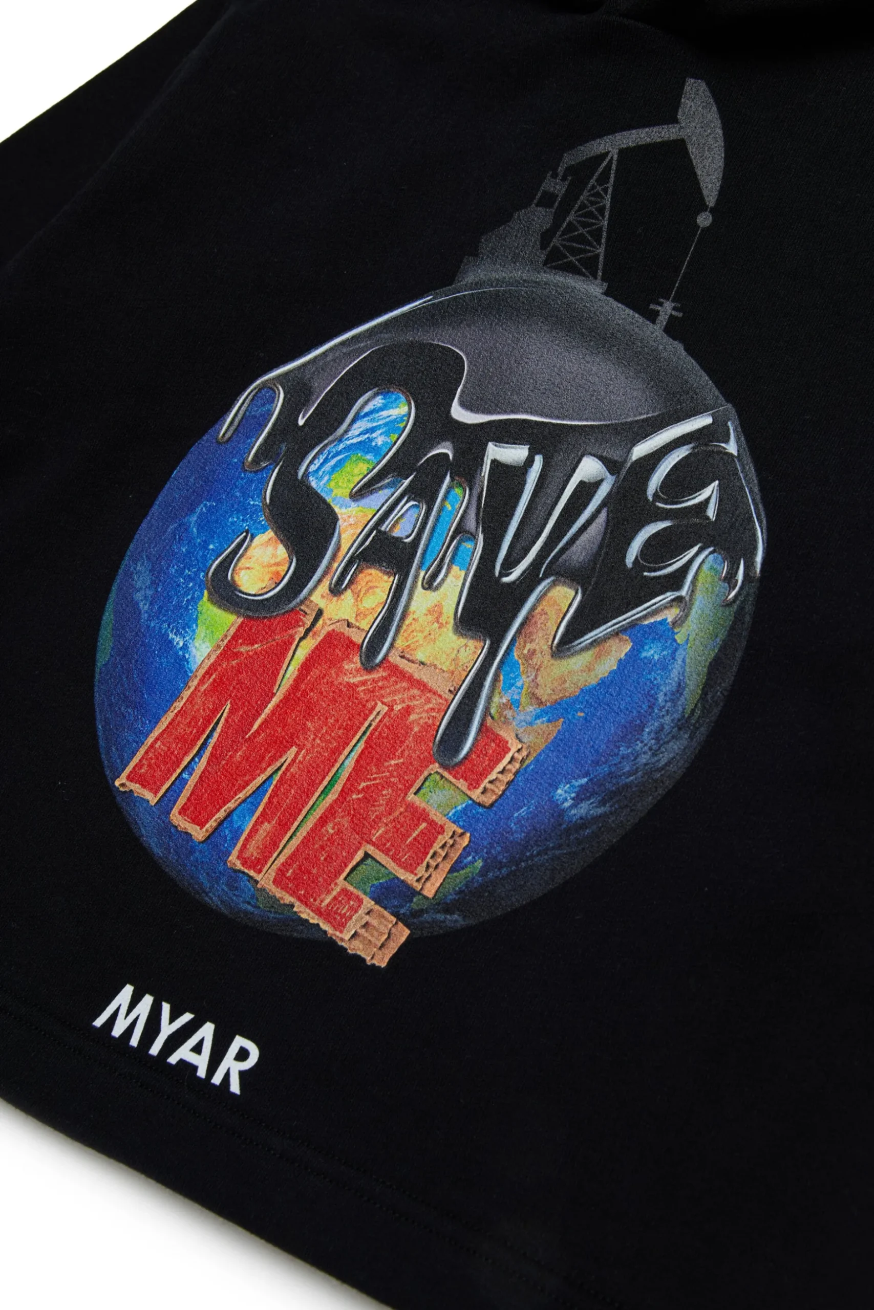 MYAR Felpa in cotone deadstock con grafica Save me | Bambino Felpe | Felpe