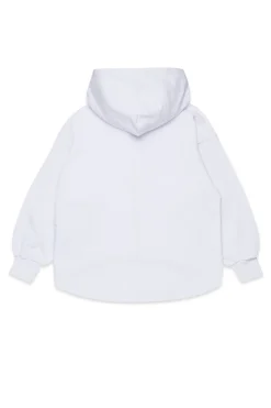 DIESEL Felpa oversize con logo Oval D | Bambino Felpe | Oval D By Diesel