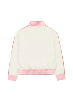 DIESEL Felpa sporty chic in satin | Bambino Felpe | Activewear