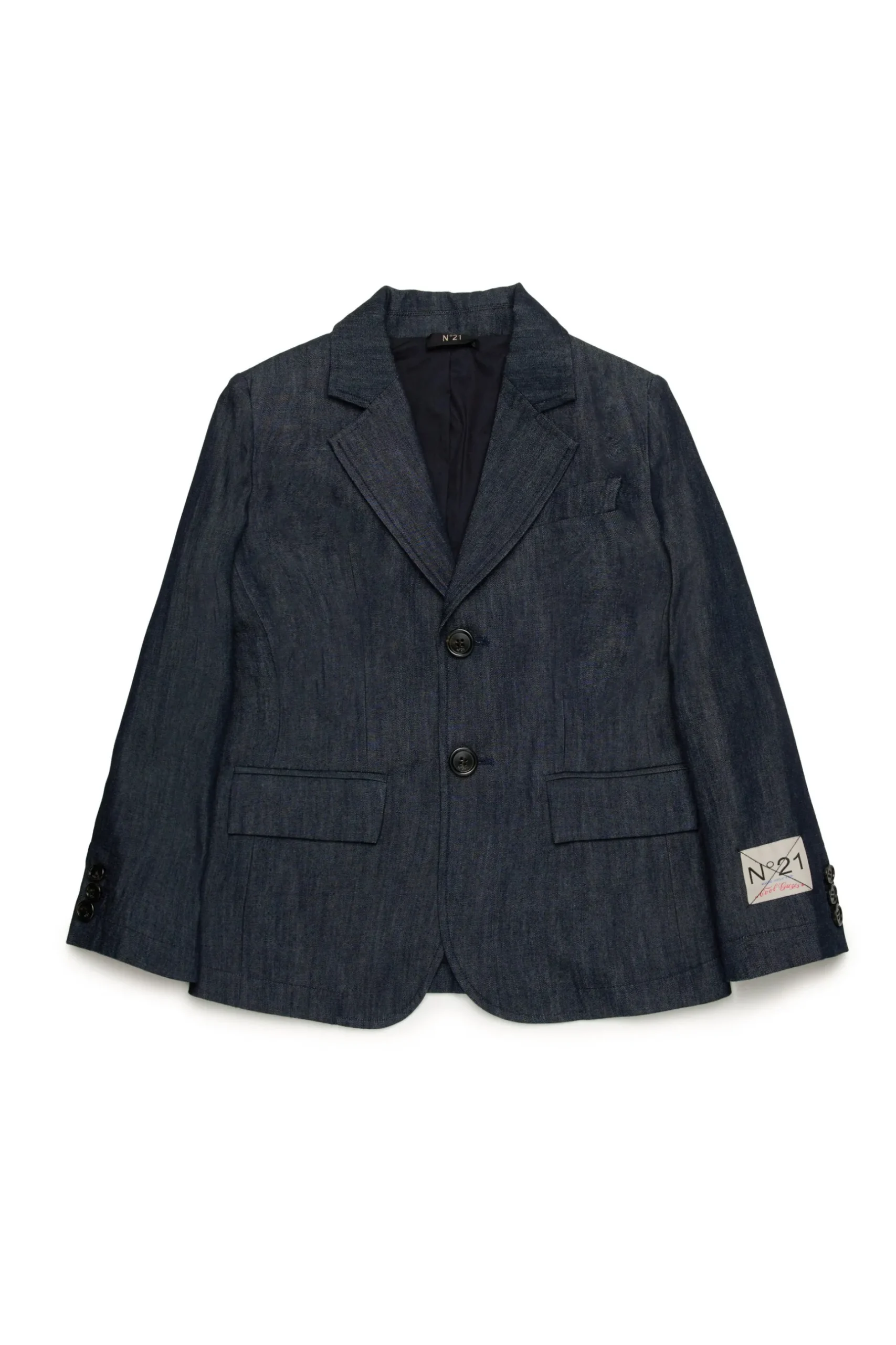 N°21 Giacca blazer in denim chambray | Bambino Party Looks | Party Looks