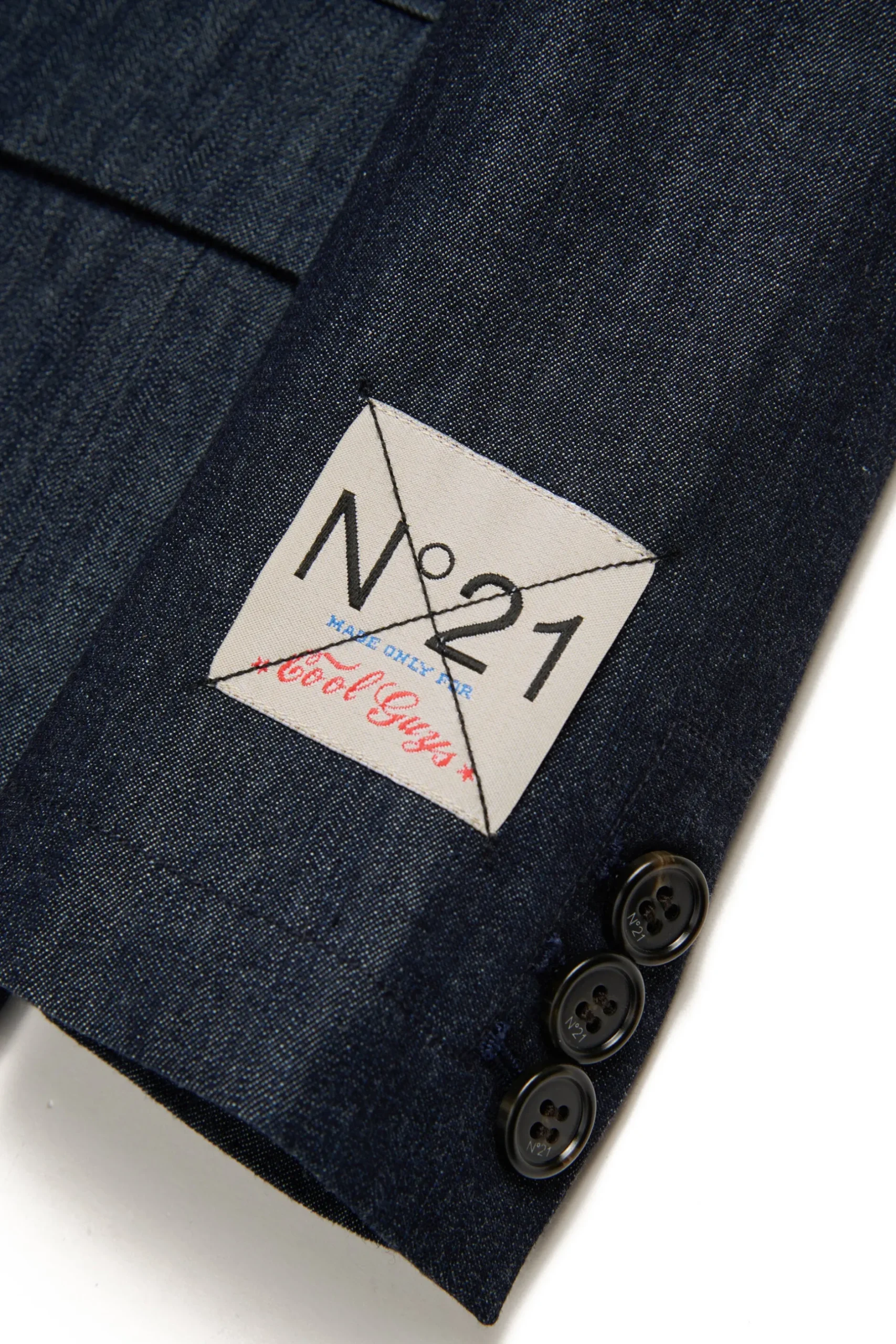 N°21 Giacca blazer in denim chambray | Bambino Party Looks | Party Looks