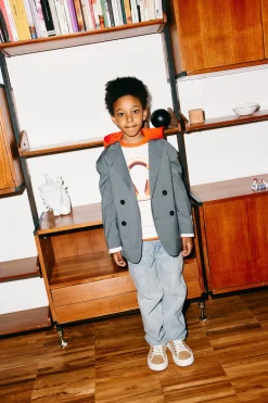 N°21 Giacca blazer in fresco di lana | Bambino Giacche E Cappotti