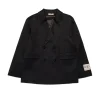 N°21 Giacca blazer in satin doppiopetto | Bambino Giacche E Cappotti | Party Looks