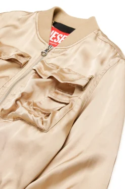 DIESEL Giacca bomber in satin stile utility | Giacche E Cappotti
