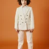 DSQUARED2 Giacca doppiopetto in twill | Bambino Giacche E Cappotti | Giacche E Cappotti