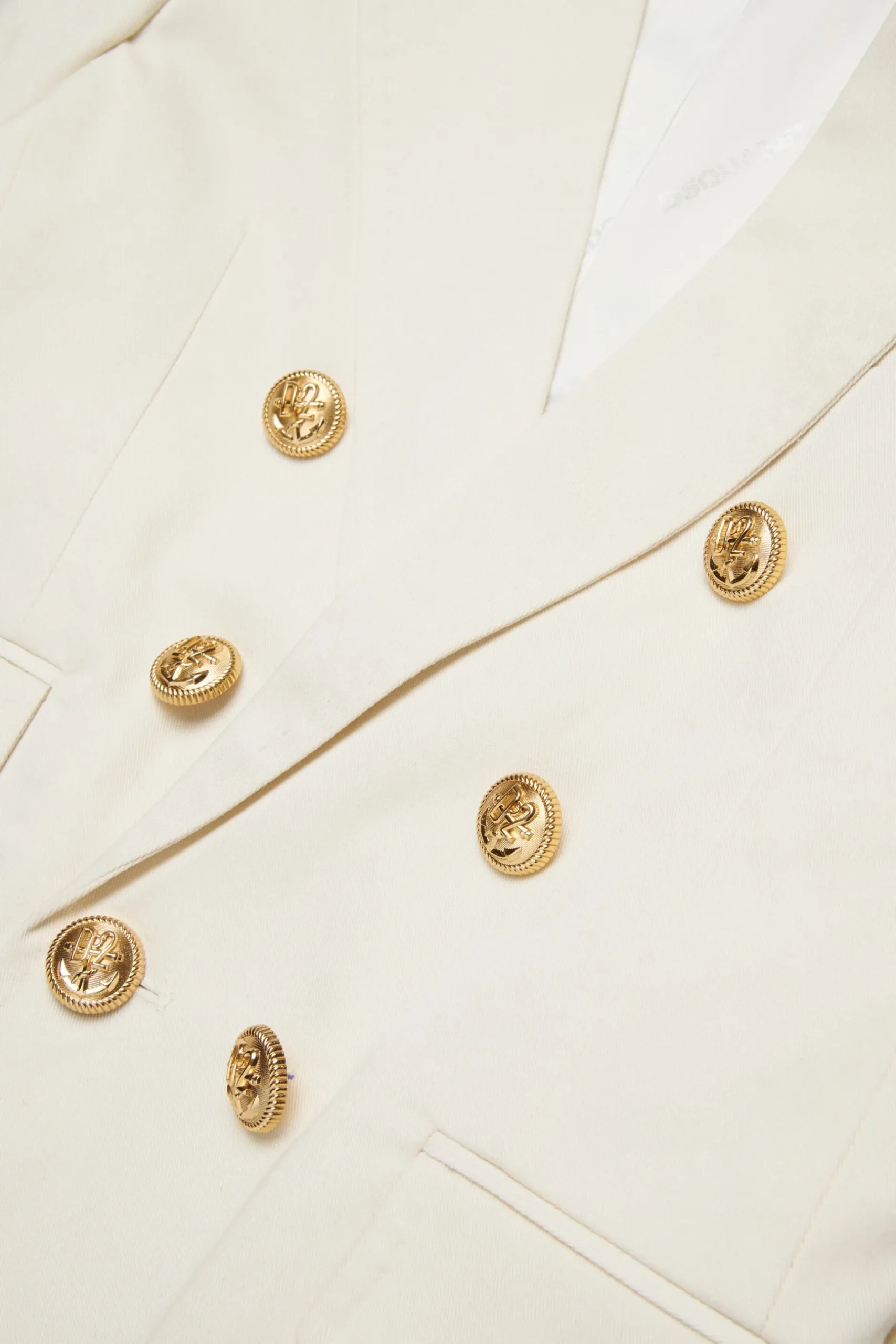 DSQUARED2 Giacca doppiopetto in twill | Bambino Giacche E Cappotti | Giacche E Cappotti