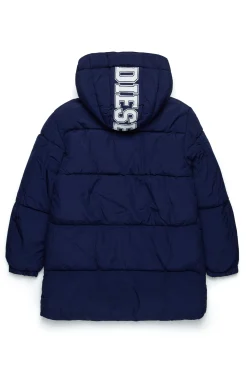DIESEL Giacca imbottita con stampa 1978 e logo su cappuccio | Bambino Giacche E Cappotti | Giacche E Cappotti