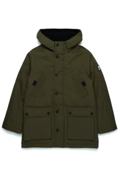 DIESEL Giacca imbottita lunga con tasche frontali | Bambino Giacche E Cappotti | Giacche E Cappotti