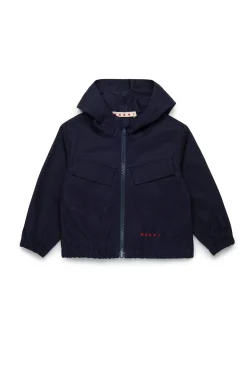 MARNI Giacca in gabardina con cappuccio | Giacche E Gilet