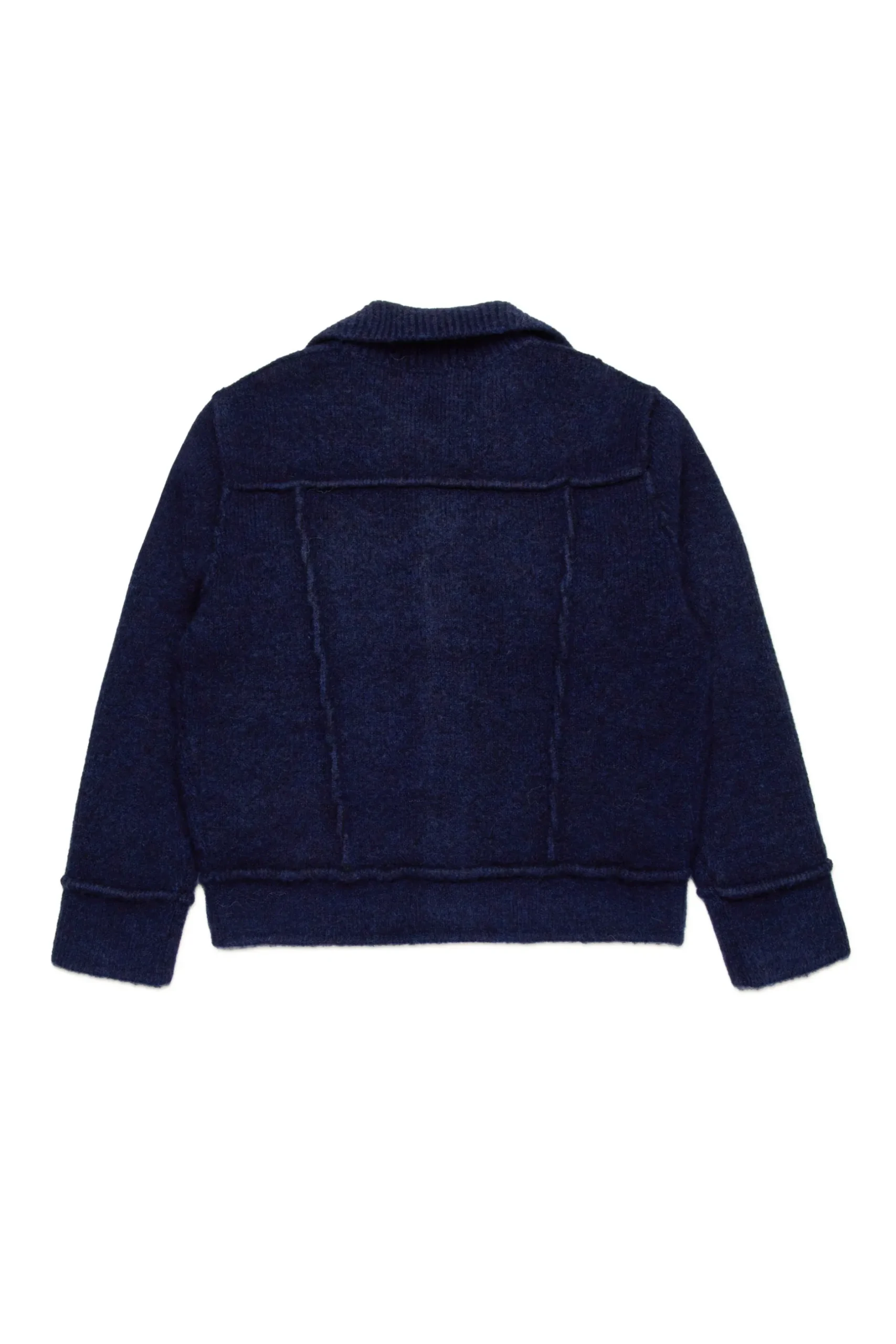 DSQUARED2 Giacca in maglia effetto denim | Bambino Giacche E Cappotti | Giacche E Cappotti
