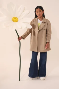 MM6 MAISON MARGIELA Giacca trench doppiopetto re-cut | Bambino Giacche E Cappotti | Party Looks