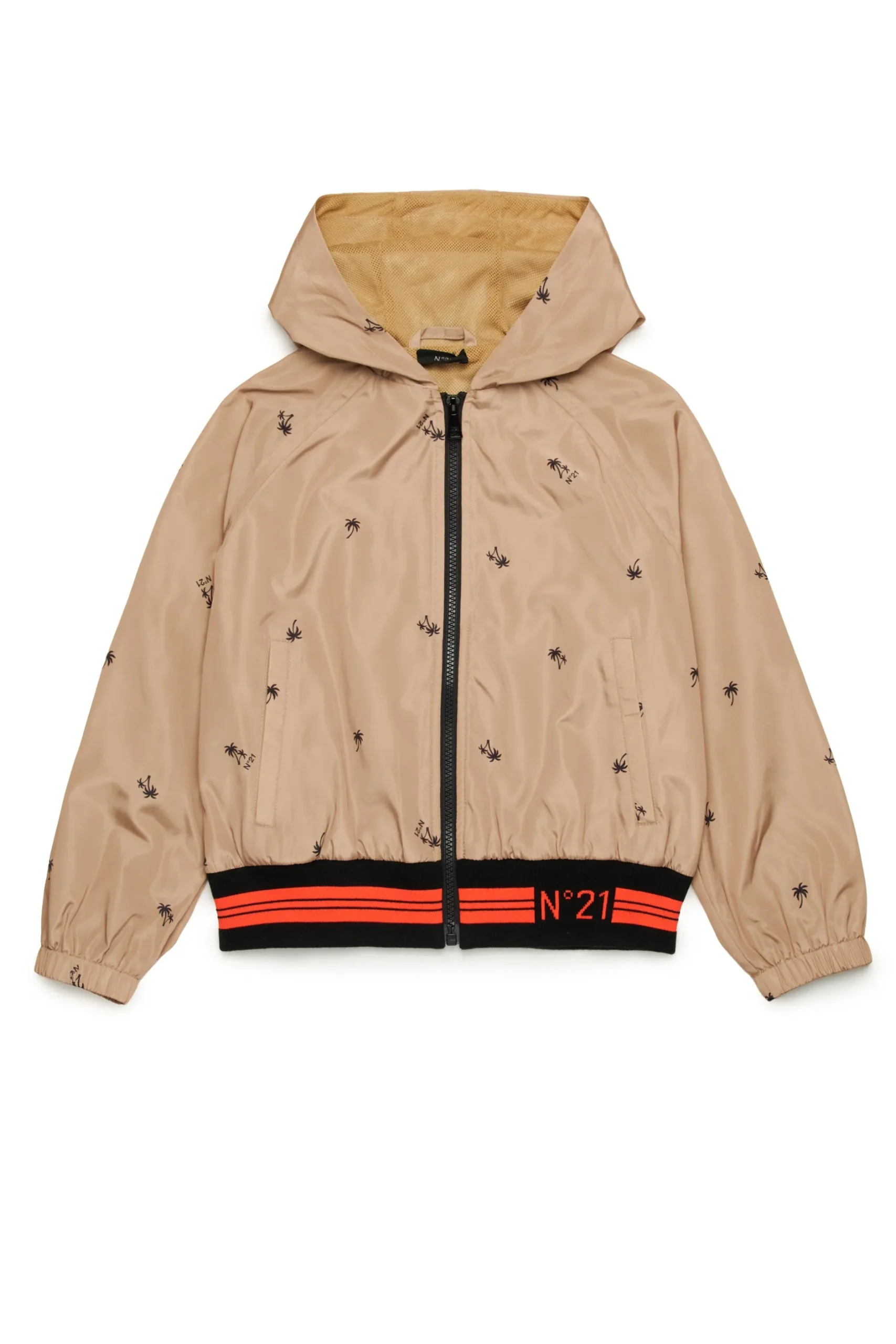 N°21 Giacca windbreaker allover Palms | Bambino Giacche E Cappotti